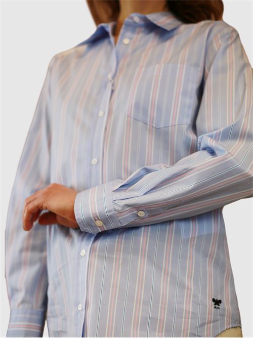 Striped poplin shirt MAXMARA WEEKEND | 2415111121600037